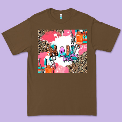 Nail Tech Premium Tee Designed By Adodesignshop