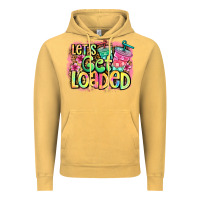 Vintage Mustard let's get loaded Vintage Hoodie - Jasminsmagicworld