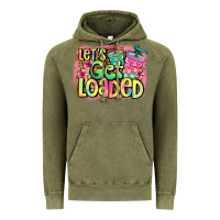 Vintage Olive let's get loaded Vintage Hoodie - Jasminsmagicworld