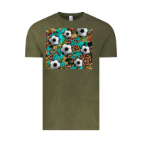 Vintage Olive soccer Vintage Tee - Artiststas