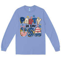 Colony Blue party in the usa Long Sleeve Tee - MaliasSmallBusiness