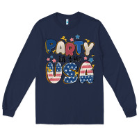 Navy party in the usa Long Sleeve Tee - MaliasSmallBusiness