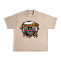 French Oak soccer mom with serape and leopard Urban Heavy Tee - Artiststas