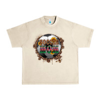 Sandshell soccer mom with serape and leopard Urban Heavy Tee - Artiststas