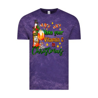 Cloud Purple take your vitamin c in christmas Vintage Tee - AdoDesignShop