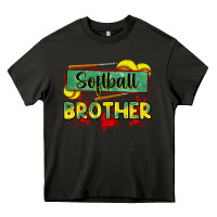 Asphalt softball brother Heavy Core Tee - Zillion Design Studio