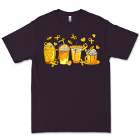 Plum Childhood Cancer Coffee Cups Premium Tee - texasbilliewilder