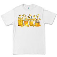 White Childhood Cancer Coffee Cups Premium Tee - texasbilliewilder
