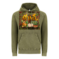 Vintage Olive mama pumpkin tumbler Vintage Hoodie - BundleAndBundleShop