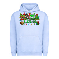 Pigment Grape Ice Mama claus christmas lights and gifts mother's day Urban Hoodie - HowdyJamesFarm