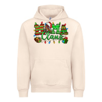 Sandshell Mama claus christmas lights and gifts mother's day Urban Hoodie - HowdyJamesFarm