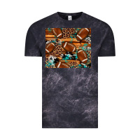 Cloud Black football tumbler Vintage Tee - Artiststas