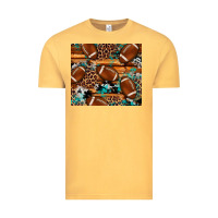 Vintage Mustard football tumbler Vintage Tee - Artiststas