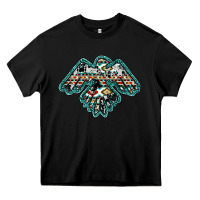 Black western thunderbird Heavy Core Tee - RanaPortraitStore