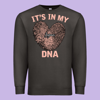 It S I My Japan Dna Premium Sweatshirt Designed By Bettercallsaul