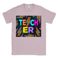 Lilac Western Teacher Flash Classic Tee - LillyAllenDesigns