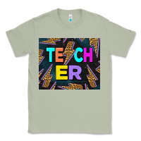 Matcha Western Teacher Flash Classic Tee - LillyAllenDesigns