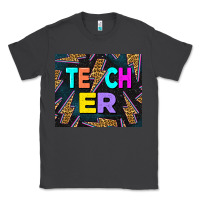 Smoke Western Teacher Flash Classic Tee - LillyAllenDesigns
