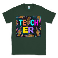 Sports Green Western Teacher Flash Classic Tee - LillyAllenDesigns