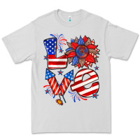 Dove Grey 4th of july love Premium Tee - Zillion Design Studio