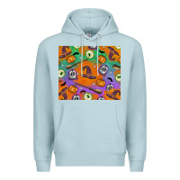 Blue Mist Halloween Premium Hoodie - texasbilliewilder