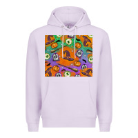 Lilac Halloween Premium Hoodie - texasbilliewilder