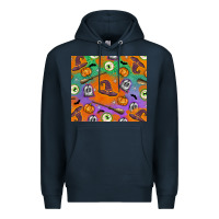 Navy Halloween Premium Hoodie - texasbilliewilder