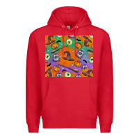 Red Halloween Premium Hoodie - texasbilliewilder