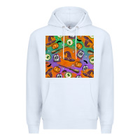 White Halloween Premium Hoodie - texasbilliewilder