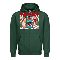 Sports Green hot cocoa cozy blankets christmas movies tumbler Zipper Hoodie - MaliasSmallBusiness