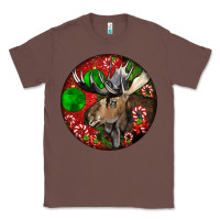 Chestnut moose buck deer christmas Classic Tee - LillyAllenDesigns
