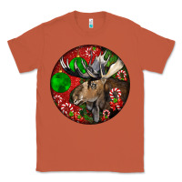 Copper moose buck deer christmas Classic Tee - LillyAllenDesigns