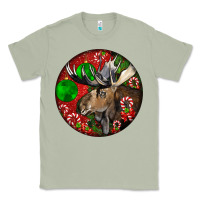 Matcha moose buck deer christmas Classic Tee - LillyAllenDesigns