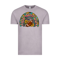 Football Rainbow Vintage Tee | Teevron