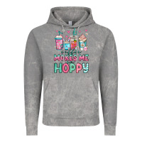 Cloud Rock easter coffee makes me so hoppy Vintage Hoodie - Jasminsmagicworld
