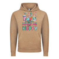 Vintage Coffee easter coffee makes me so hoppy Vintage Hoodie - Jasminsmagicworld