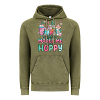 Vintage Olive easter coffee makes me so hoppy Vintage Hoodie - Jasminsmagicworld