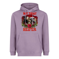 Lavender Not Today Heifer Heavyweight Hoodie - Bettercallsaul