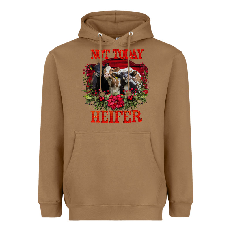 Not Today Heifer Heavyweight Hoodie by Bettercallsaul | Teevron