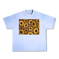 Grape Ice sunflower leopard background 3200x2400 Urban Heavy Tee - AdoDesignShop