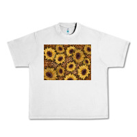 Lunar Rock sunflower leopard background 3200x2400 Urban Heavy Tee - AdoDesignShop