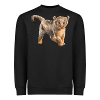 Black baby lion Heavyweight Sweatshirt - LillyAllenDesigns