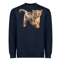 Navy baby lion Heavyweight Sweatshirt - LillyAllenDesigns