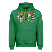 Emerald One lucky Nurse St. Patrick's Day Urban Hoodie - CowGirlArtShop