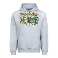 Heather Grey One lucky Nurse St. Patrick's Day Urban Hoodie - CowGirlArtShop
