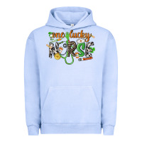 Pigment Grape Ice One lucky Nurse St. Patrick's Day Urban Hoodie - CowGirlArtShop