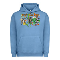 Pigment Pebble Blue One lucky Nurse St. Patrick's Day Urban Hoodie - CowGirlArtShop