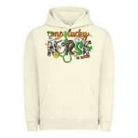Pigment Pistachio One lucky Nurse St. Patrick's Day Urban Hoodie - CowGirlArtShop