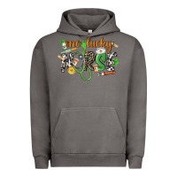 Pigment Tornado One lucky Nurse St. Patrick's Day Urban Hoodie - CowGirlArtShop