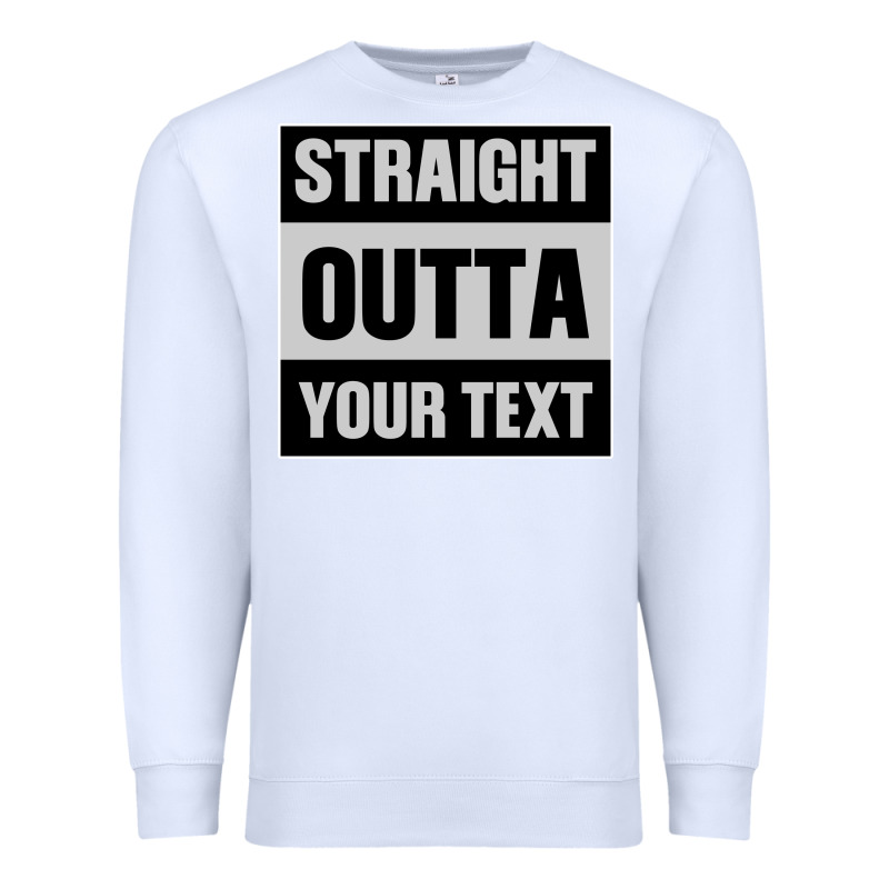 Straight Outta Your Text Premium Sweatshirt by Bettercallsaul | Teevron